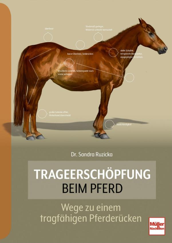 Buchcover: Trageerschöpfung beim Pferd